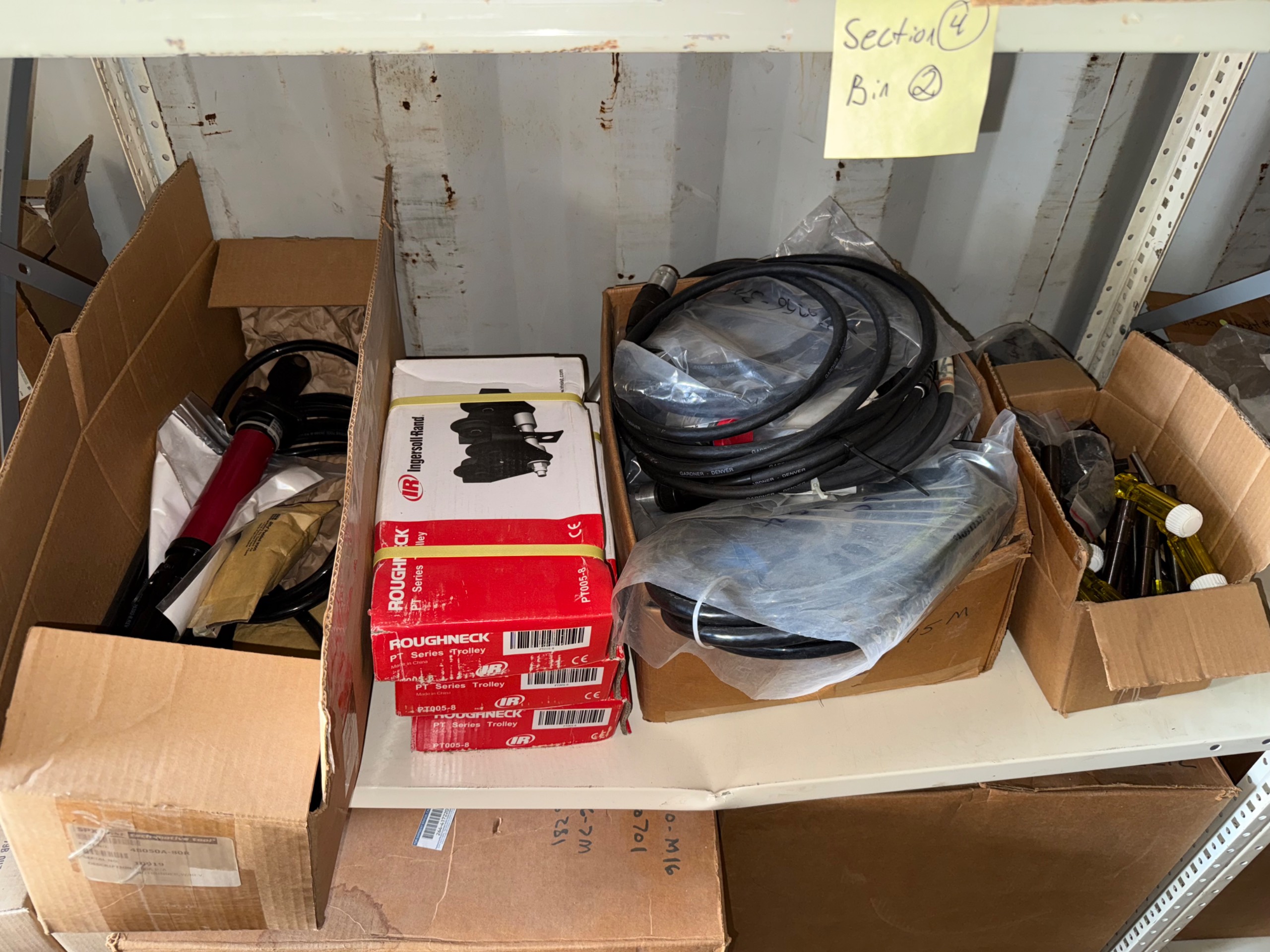 BULK INVENTORY OF INDUSTRIAL PARTS AND TOOLS - undefined
