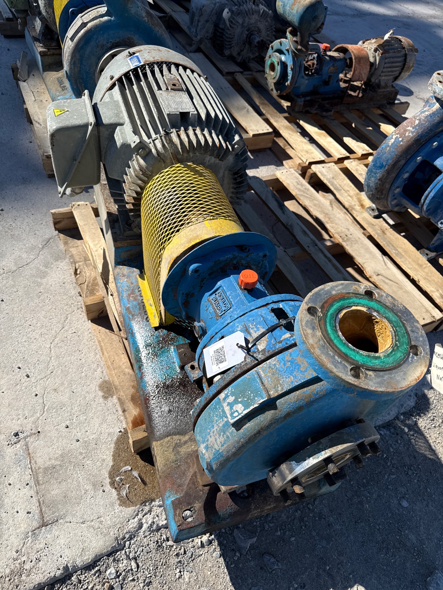 GOULDS PUMP & 40 HP MOTOR ASSEMBLY - undefined