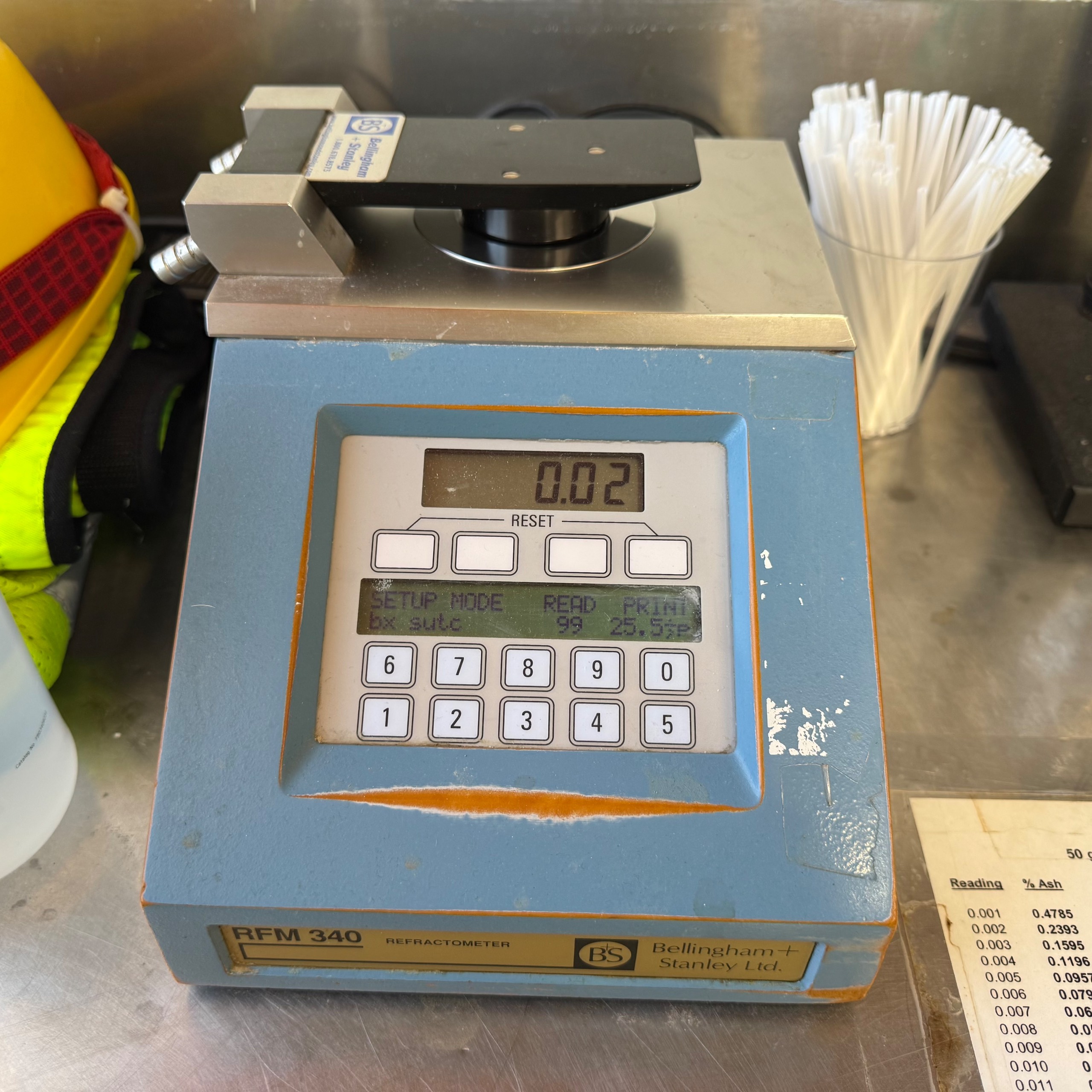 BELLINGHAM + STANLEY RFM340 REFRACTOMETER - undefined