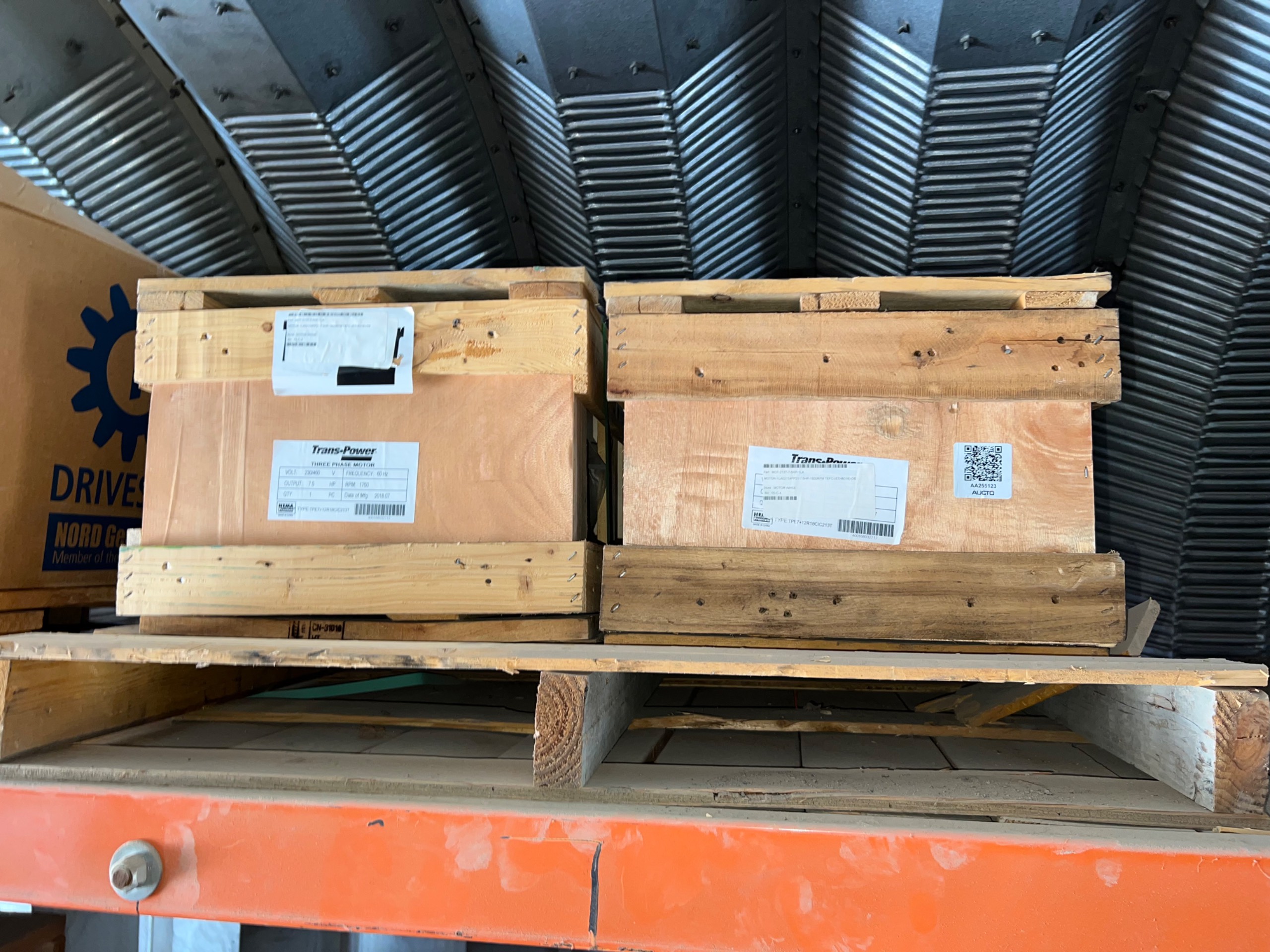 QTY 2: TRANS•POWER TPE7+12R18CIC213T AC MOTORS - undefined