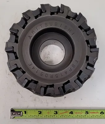 MITSUBISHI FBP415R0514E SHELL MILL FACE MILL – 5" CUTTING DIAMETER, 1-1/2" ARBOR HOLE - undefined