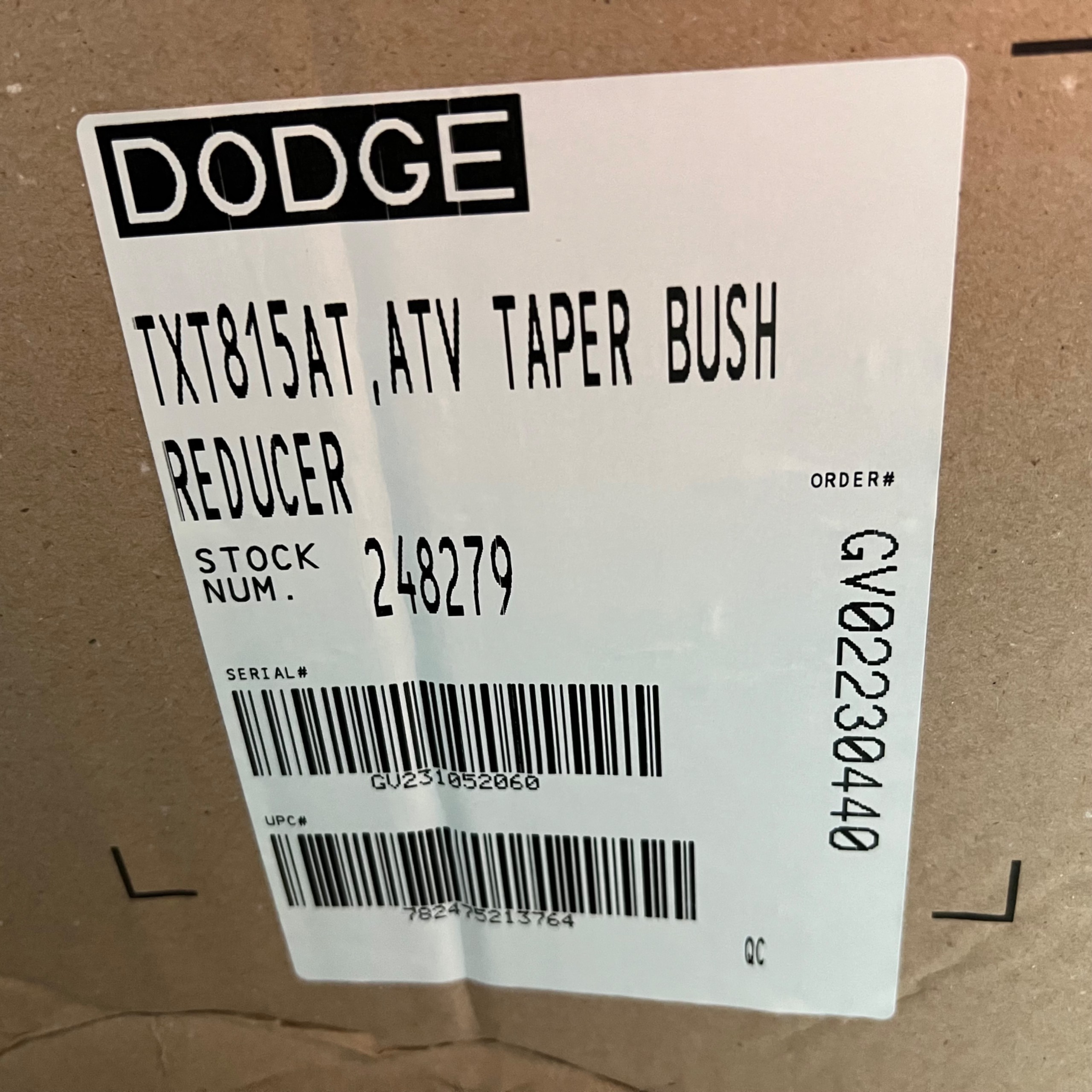 DODGE TXT815AT TORQUE-ARM SPEED REDUCER - undefined