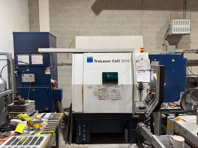 2012 TRUMPF TRULASER CELL 3010 LASER SYSTEM 5-AXIS 1000W 1070NM 1000X500X400MM - undefined