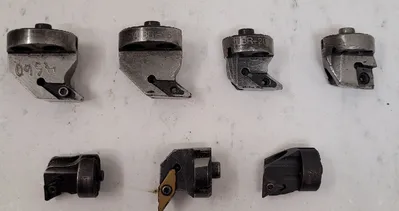 SANDVIK COROMANT CUTTING HEAD – SET OF 7 – VARIOUS SIZES TOOLING - undefined