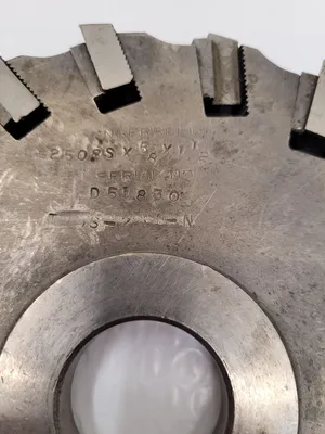 INGERSOLL 2508S SAWMILL CUTTER, 8" DIA, .46" THICK, 1.5" ARBOR - undefined