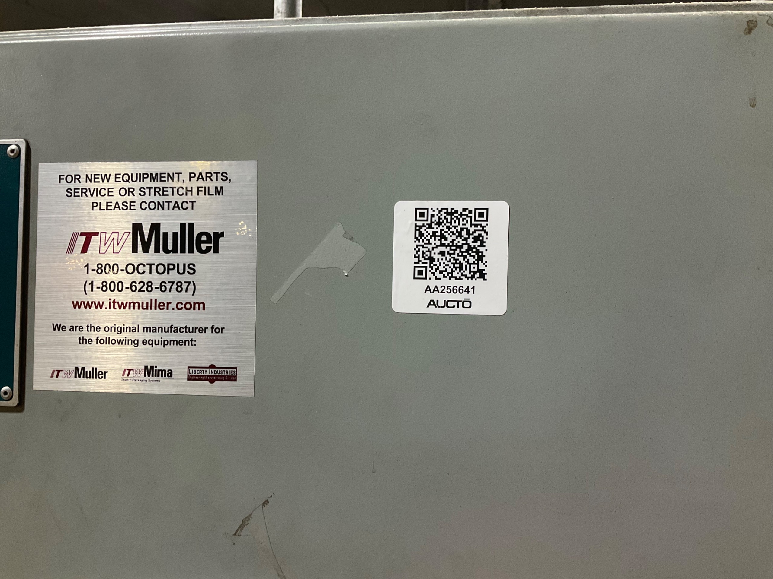 ITW MULLER 606 BFT OCTOPUS STRETCH WRAPPING MACHINE - undefined
