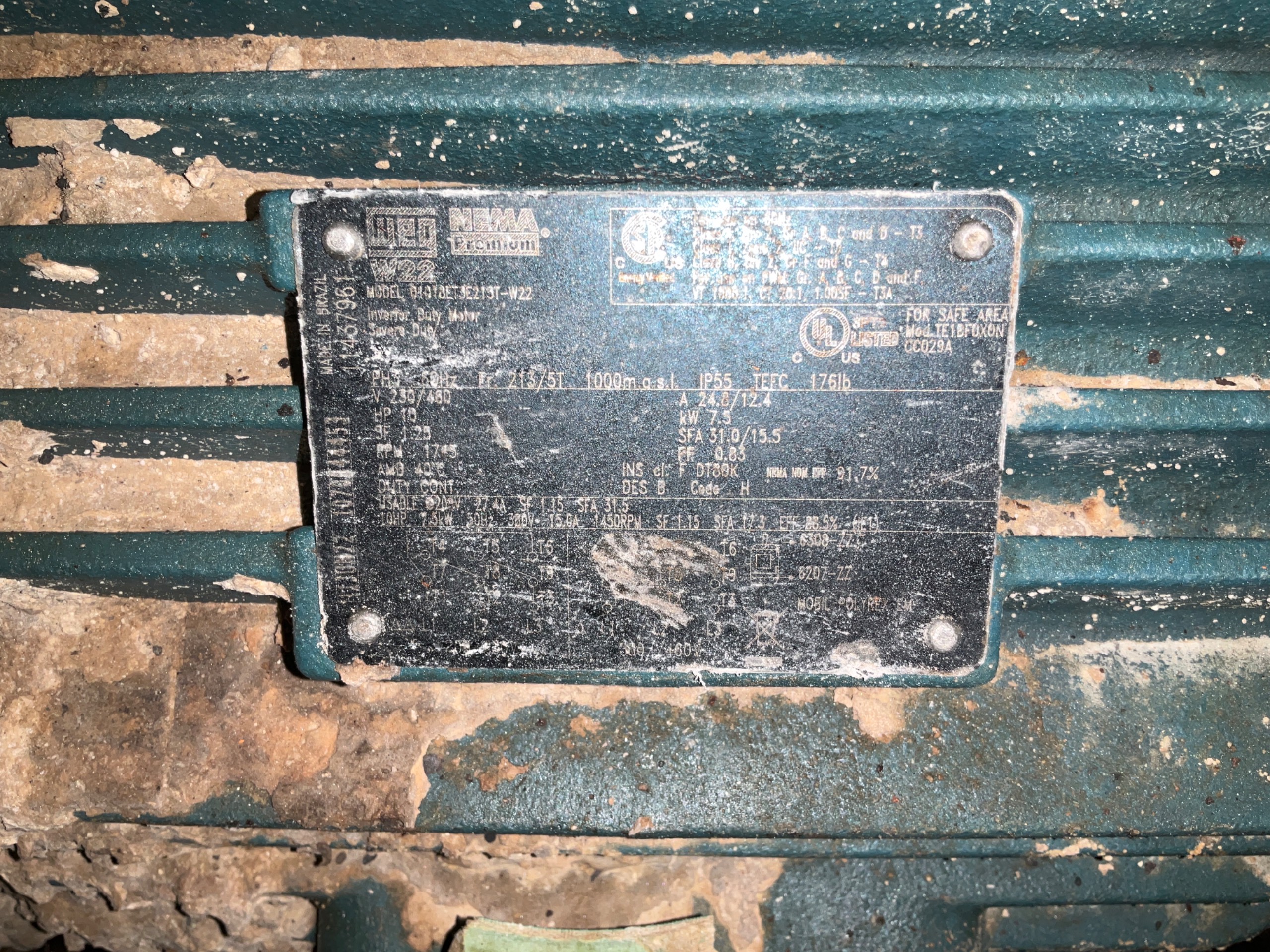 PUMP & 10HP MOTOR ASSEMBLY - undefined