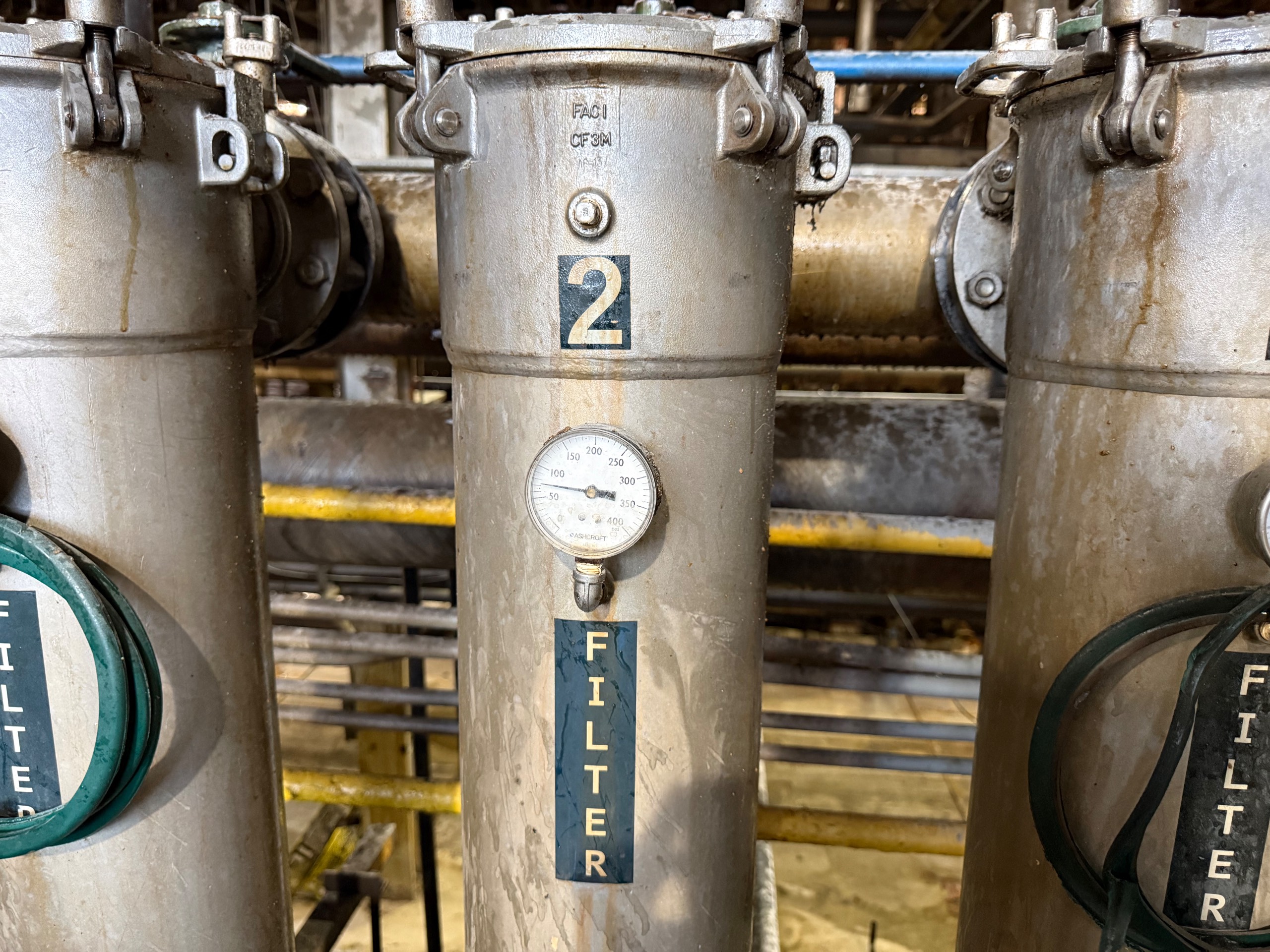 QTY 4: FACI CF3M FILTER SYSTEMS - undefined