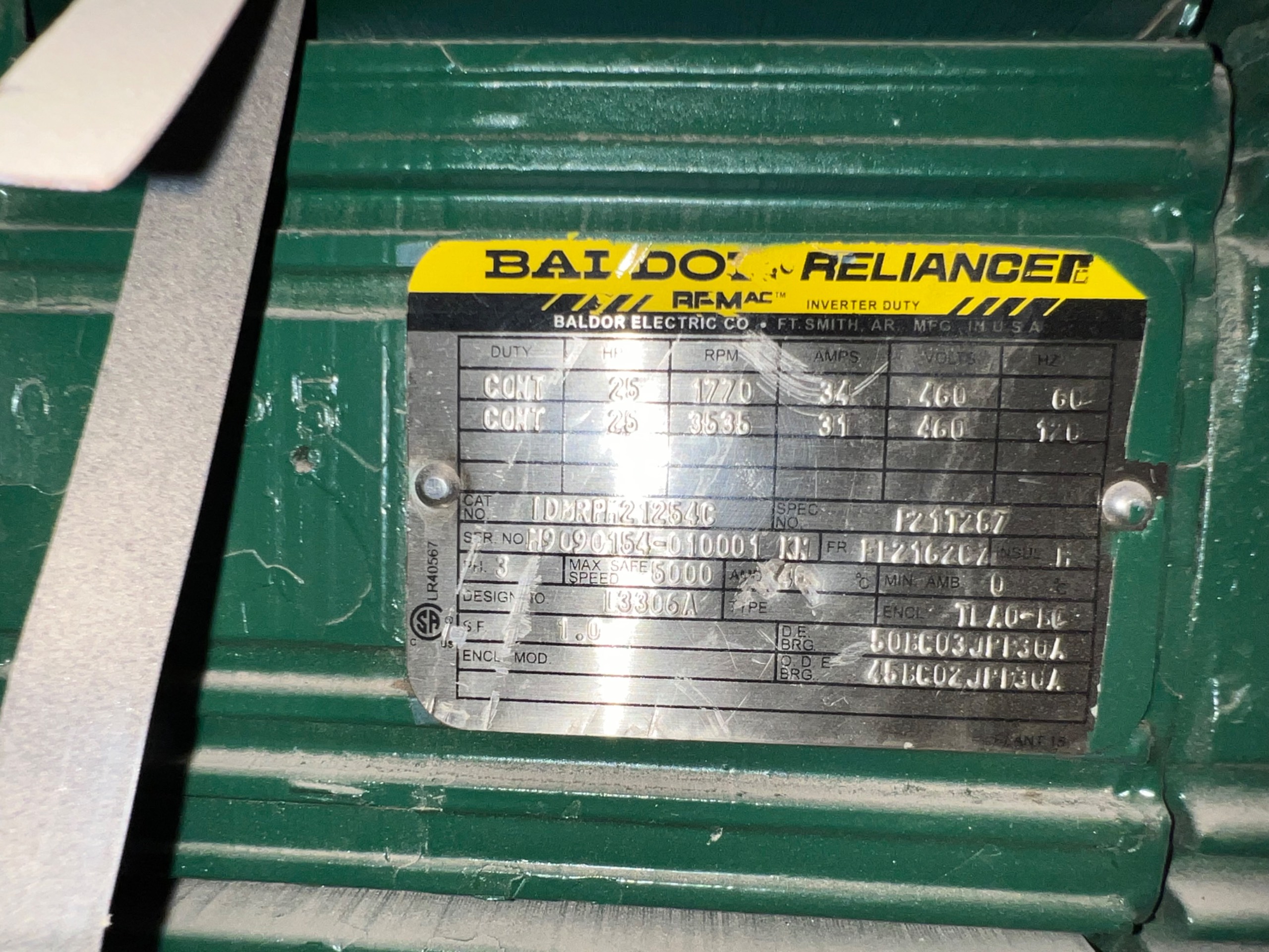 BALDOR / RELIANCE AC MOTOR - undefined