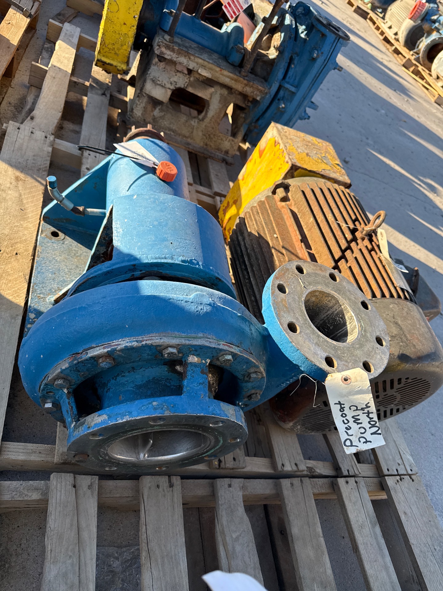 PUMP & 40 HP MOTOR ASSEMBLY - undefined