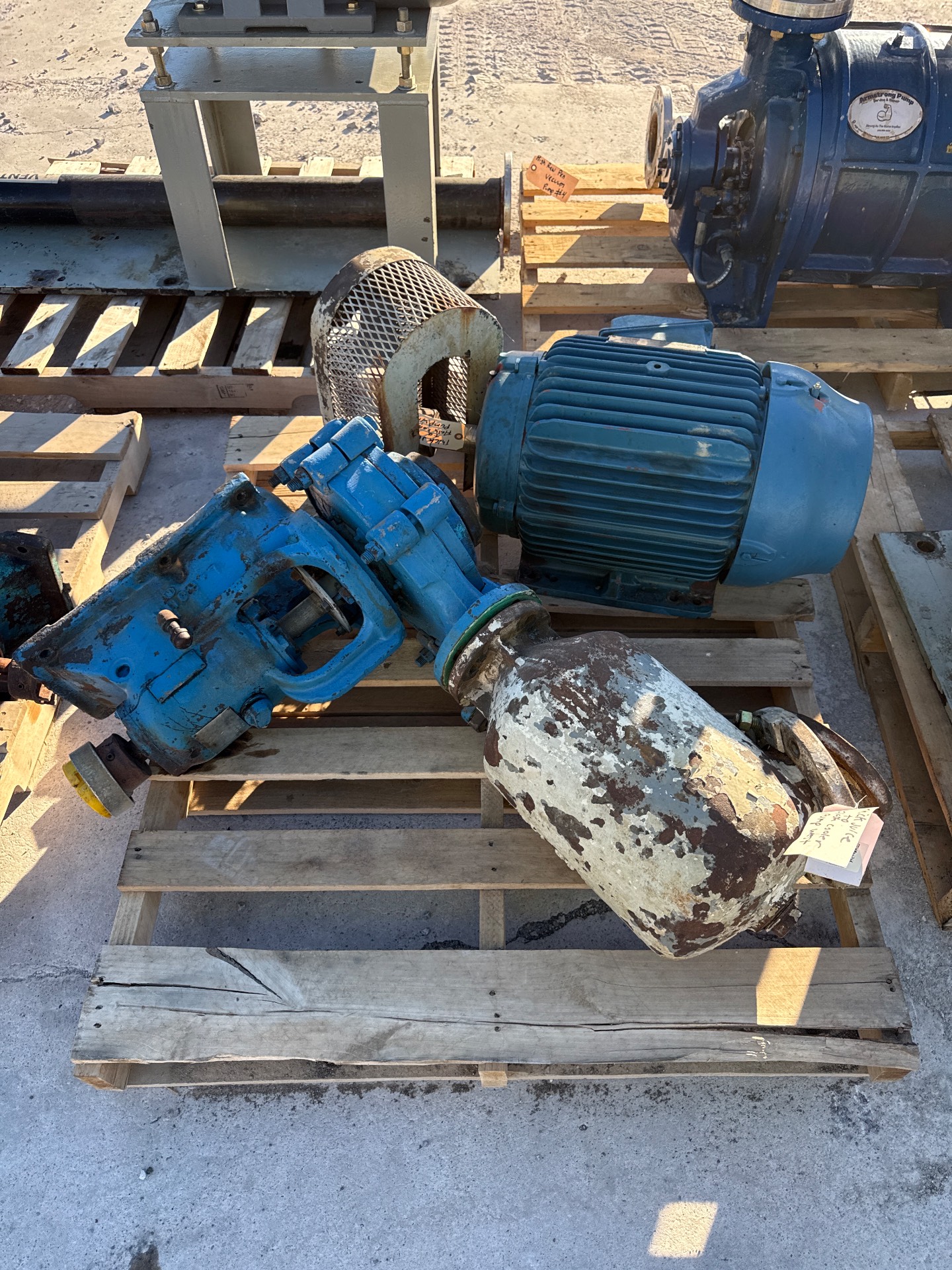 LA BOUR DPL PUMP & 25 HP MOTOR ASSEMBLY - undefined