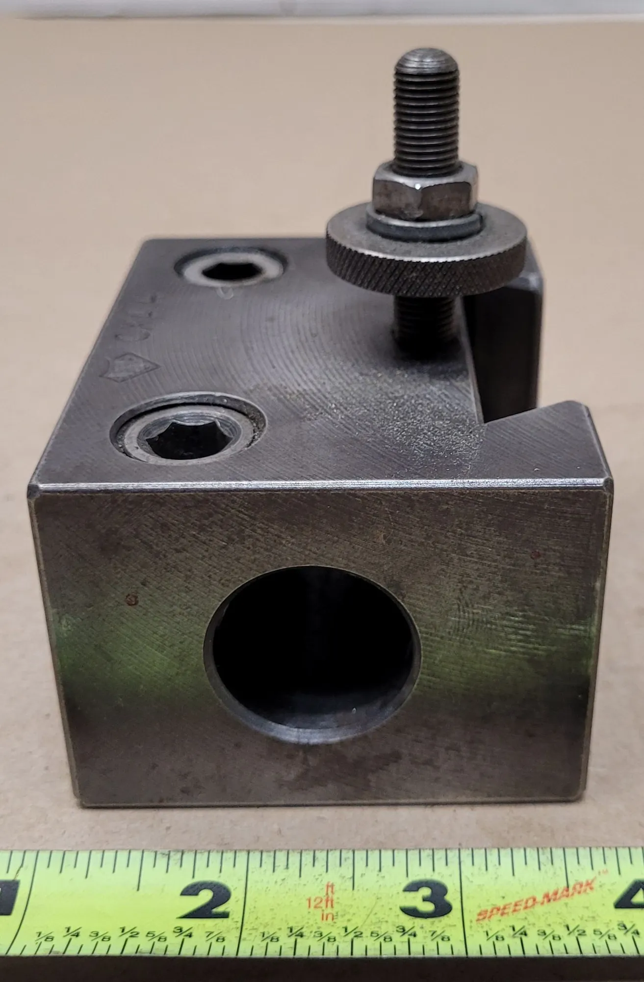 ALORIS CXA 4 BORING BAR HOLDER, 13-18" SWING, 1" CAPACITY, 2-1/4" WEDGE, 1" CENTERLINE HEIGHT - undefined