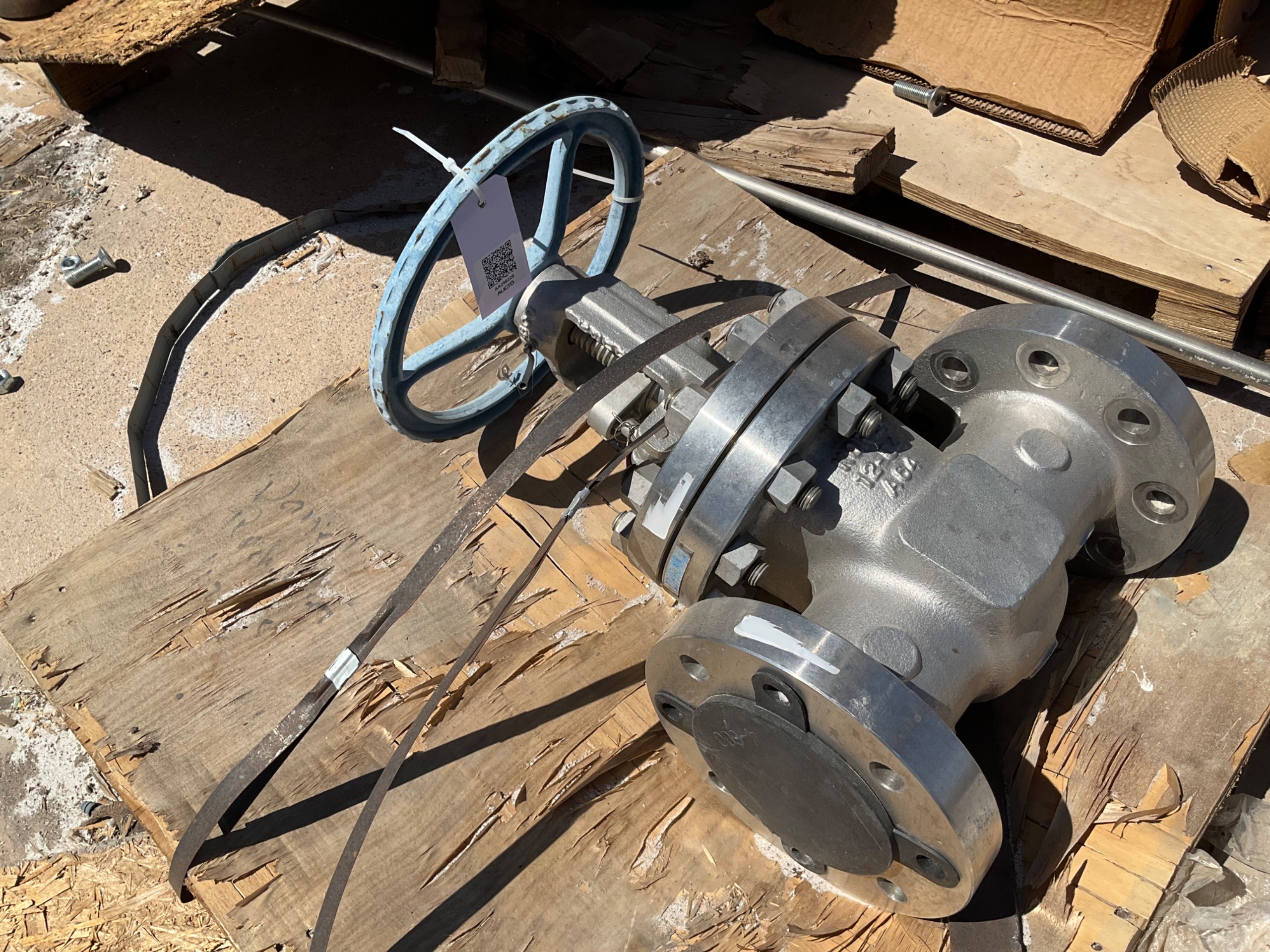 4" STAINLESS 600 CLASS WEDGE GATE VALVE - undefined