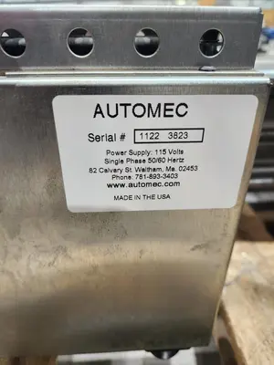 2022 AUTOMEC CNC 600 HD BACKGAUGE W/ G24 & 15" TOUCH SCREEN CONTROL SYSTEM - undefined