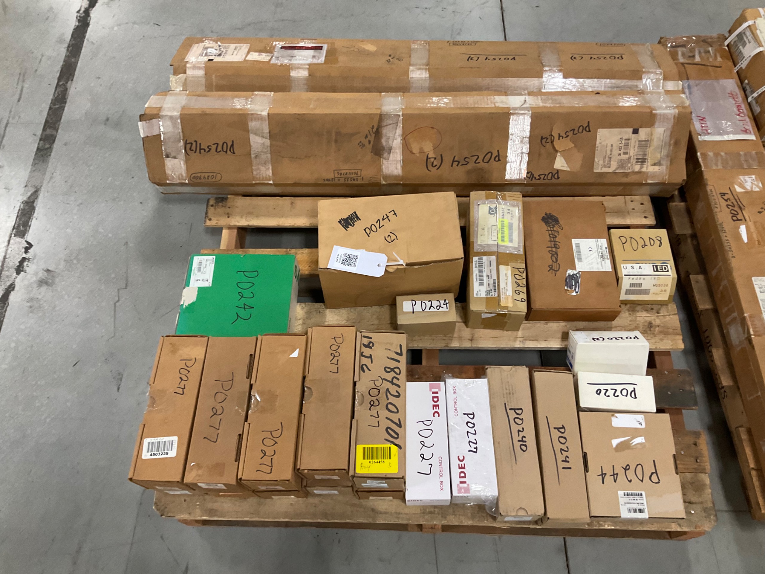 BULK LIST OF ELECTRICAL PARTS - undefined