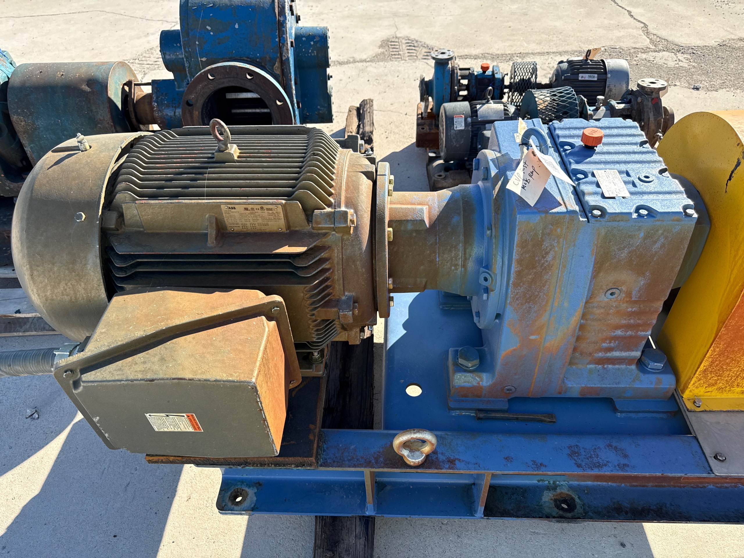 BROQUET BMC120S PUMP & 30HP MOTOR ASSEMBLY - undefined