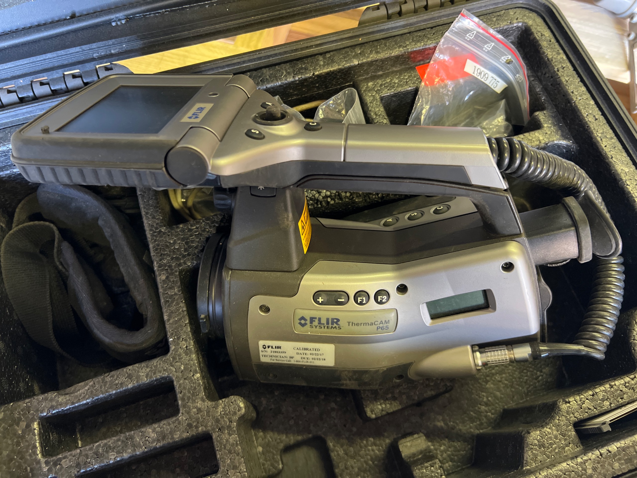 2004 FLIR THERMACAM P65 INFRARED CAMERA - undefined