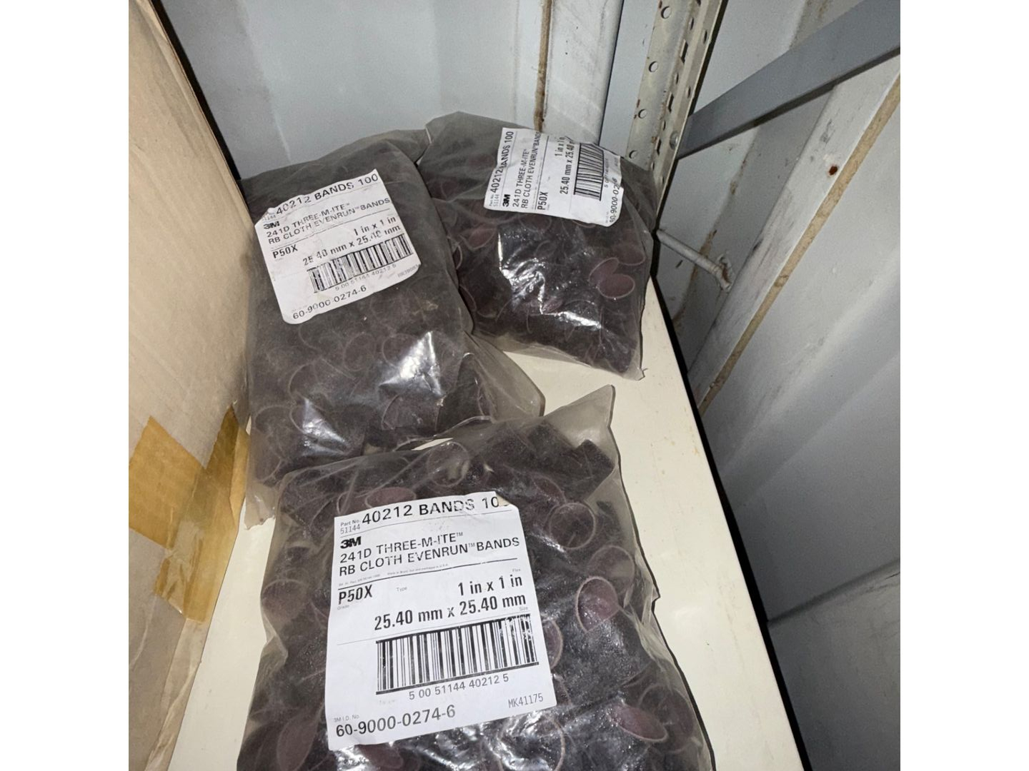 BULK INVENTORY OF INDUSTRIAL PARTS AND TOOLS - undefined