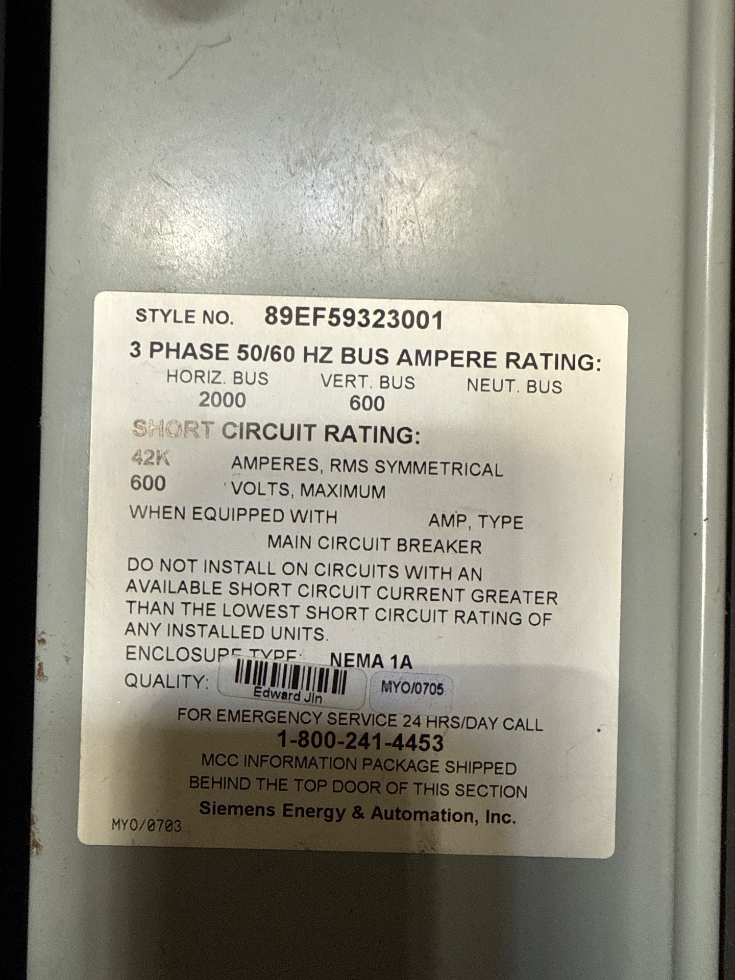 BULK QTY OF SIEMENS MCC - undefined