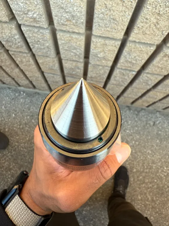 SKODA 4-CSN243324M HEAVY DUTY LIVE CENTRE, MT4, 60°, 2860 LB LOAD, 6000 RPM, 5 LB - undefined