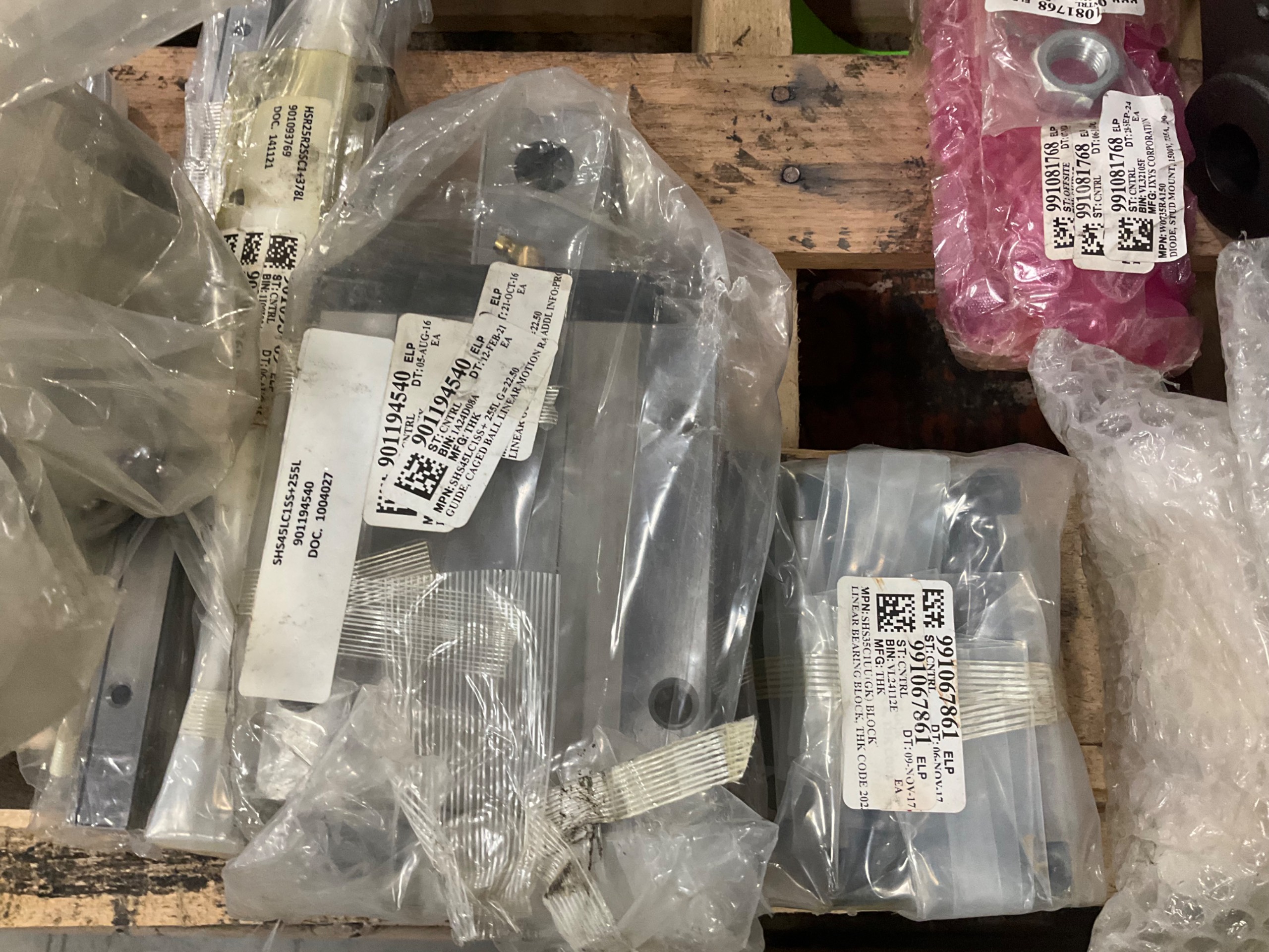 BULK LIST OF MECHANICAL PARTS - undefined