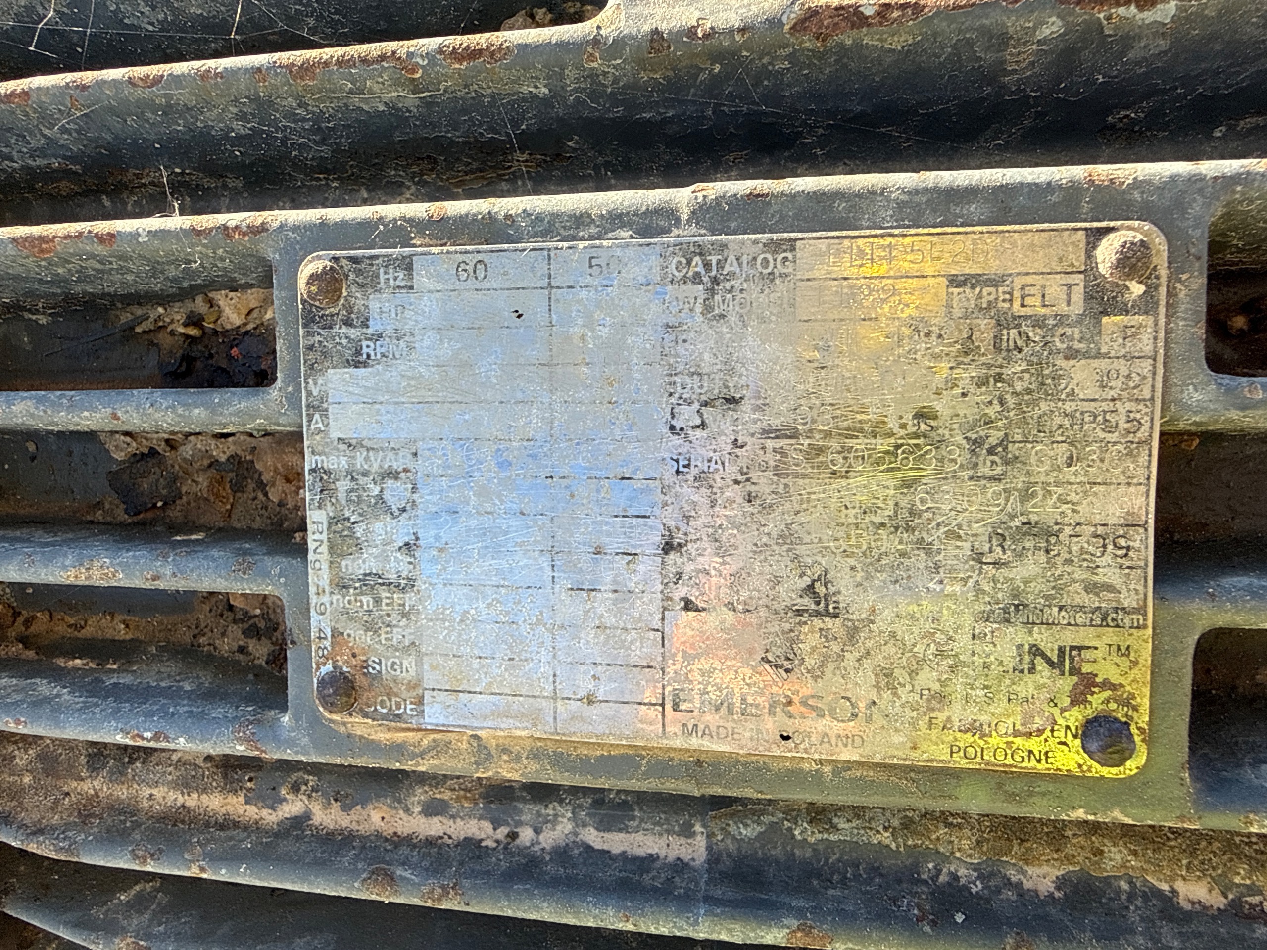 PUMP & 15 HP MOTOR ASSEMBLY - undefined