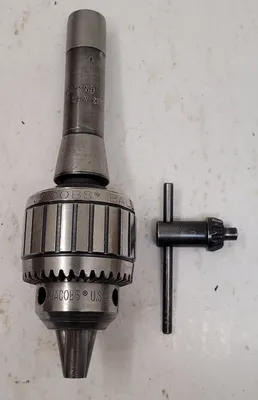 JACOBS 14N – 3JT BALL BEARING SUPER CHUCK W/ R8 HOLDER (CAP: 0-1/2IN – 0-13MM) - undefined