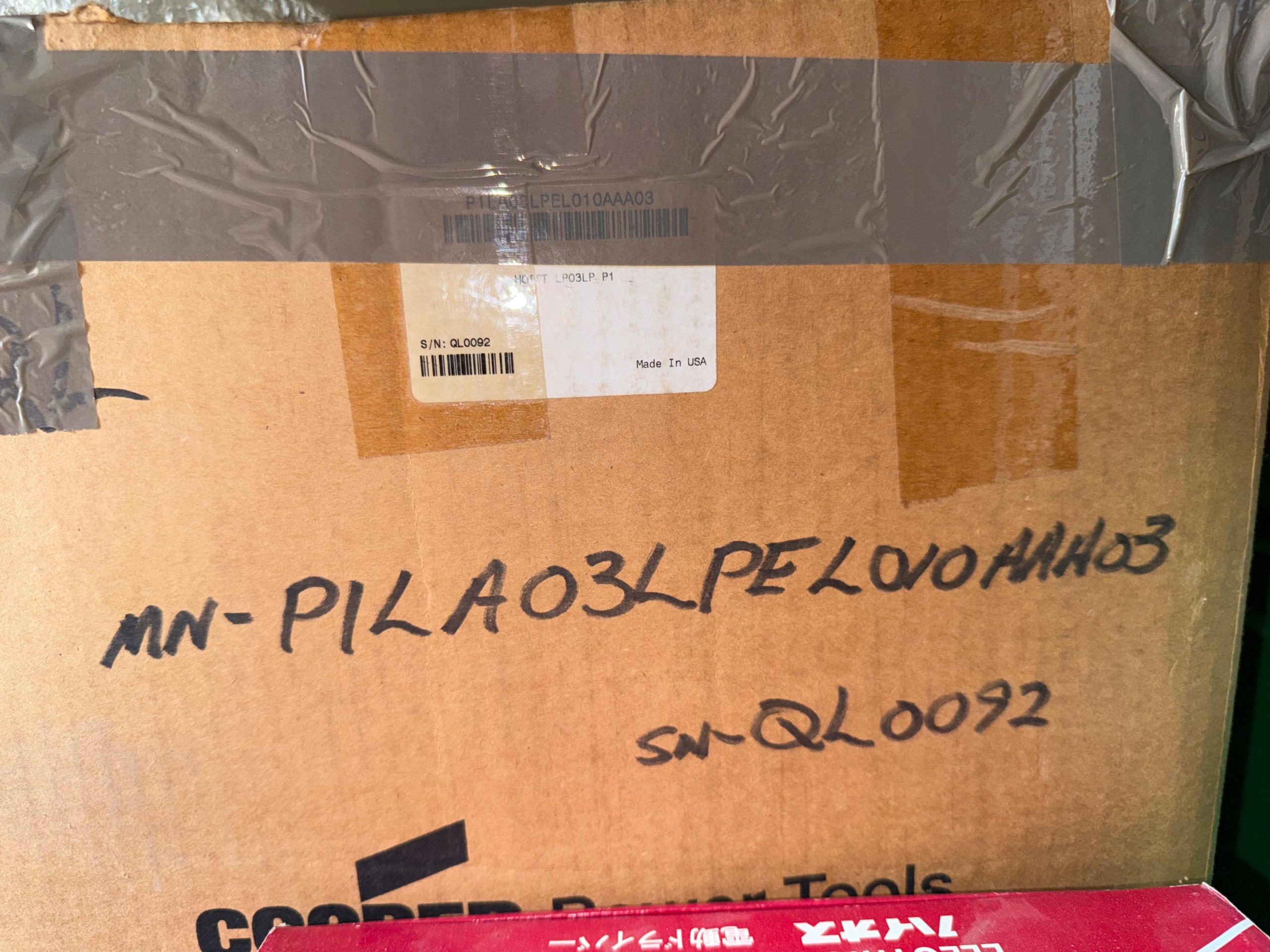 BULK INVENTORY OF INDUSTRIAL PARTS AND TOOLS - undefined