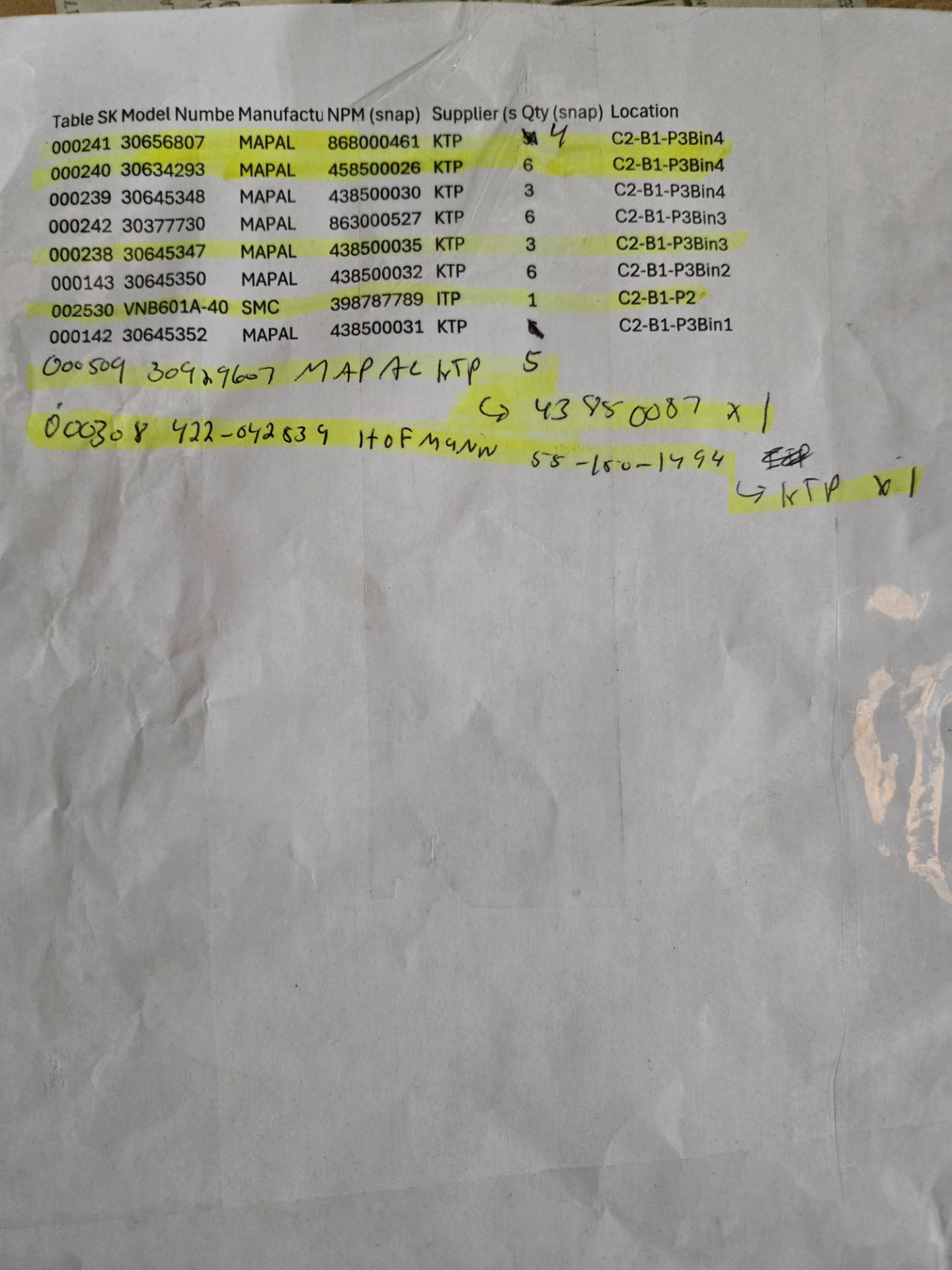 BULK QTY OF MAPAL TOOLING - undefined