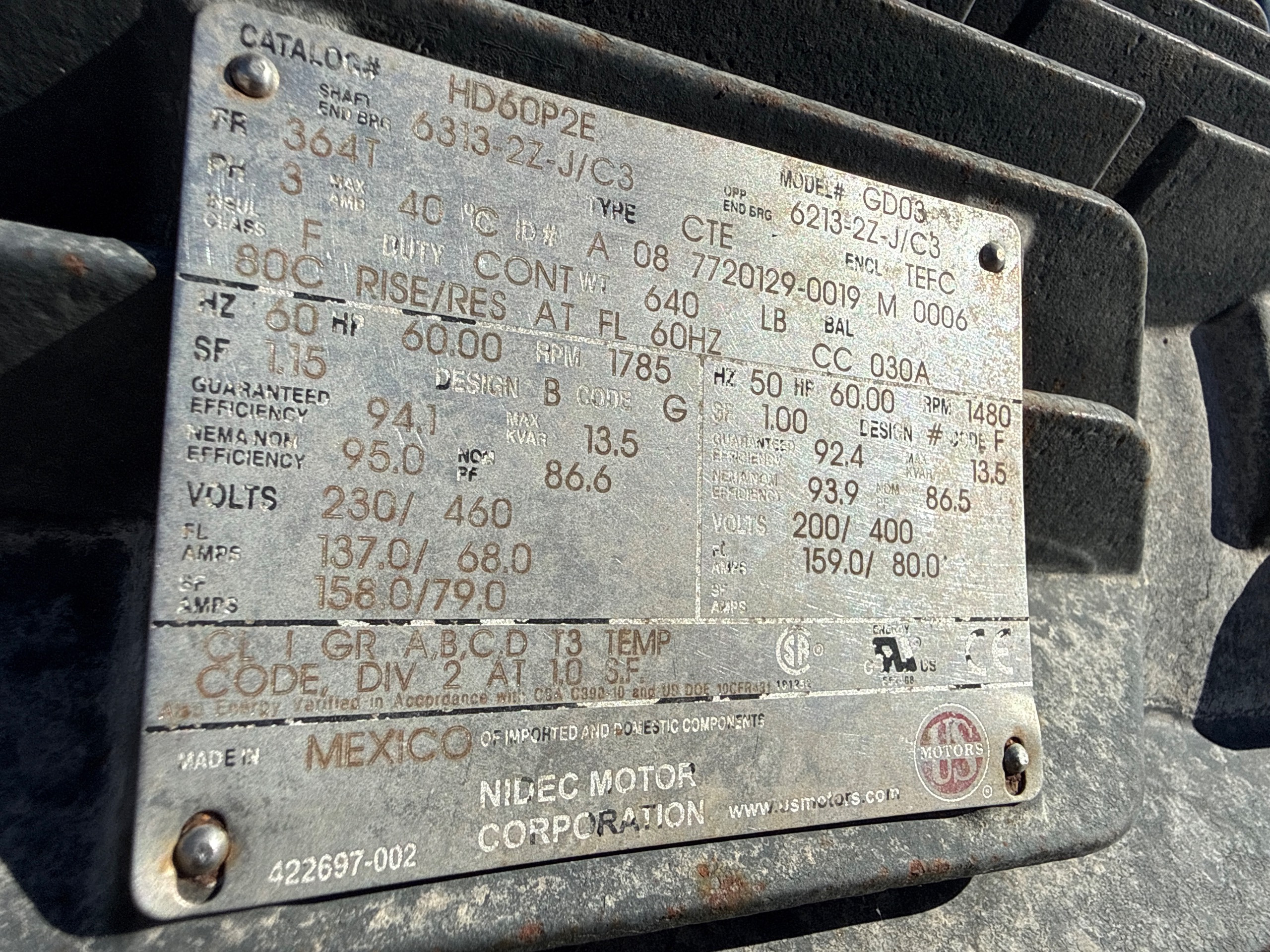 GOULDS 3196 PUMP & 100 HP MOTOR ASSEMBLY - undefined