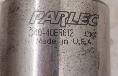 PARLEC C40-40ER612 CAT40 ER40 COLLET CHUCK, 6.12 IN HEAD LENGTH/PROJECTION - undefined