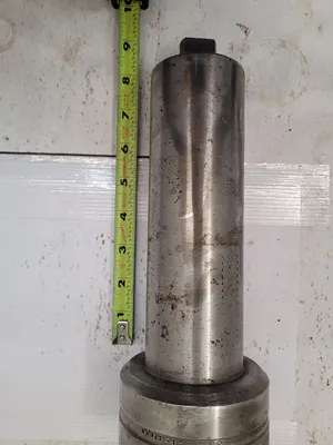 WARNER & SWASEY L-250HD LIVE CENTER M-4153 (2 1/2" STRAIGHT SHANK, 14.5" OVERALL LENGTH) - undefined