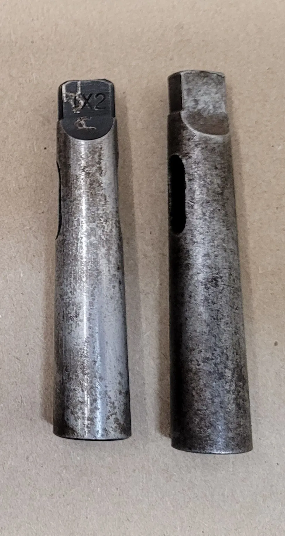 COLLIS 12-PIECE MORSE TAPER AND R8 HOLDER SLEEVE SET, 1MT-5MT, 24MM R8, 6-INCH LENGTH - undefined