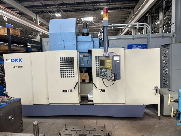 OKK MCV-660 5-AXIS CNC VERTICAL MACHINING CENTER - undefined