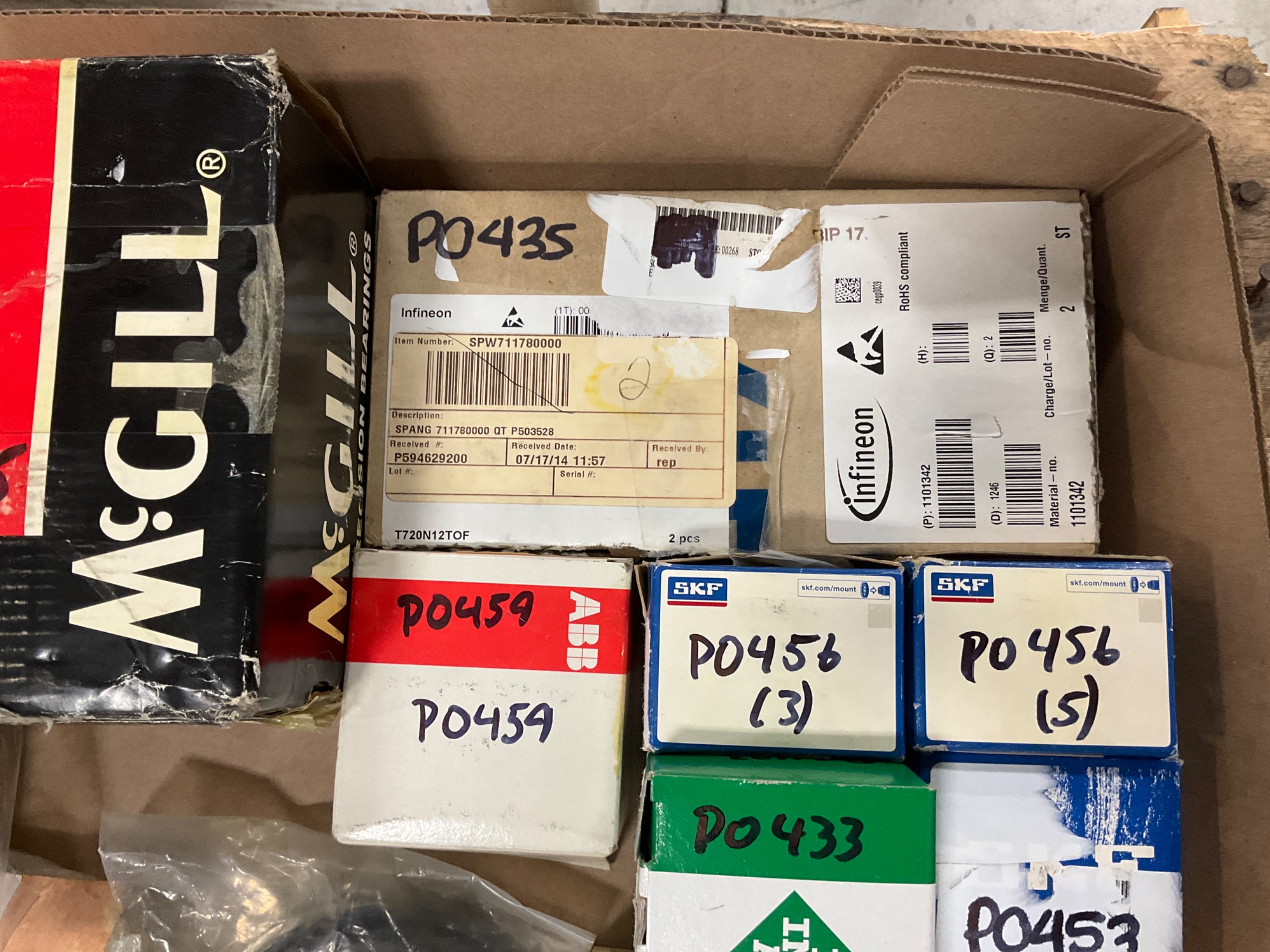 BULK QTY OF ELECTRICAL COMPONENTS - undefined