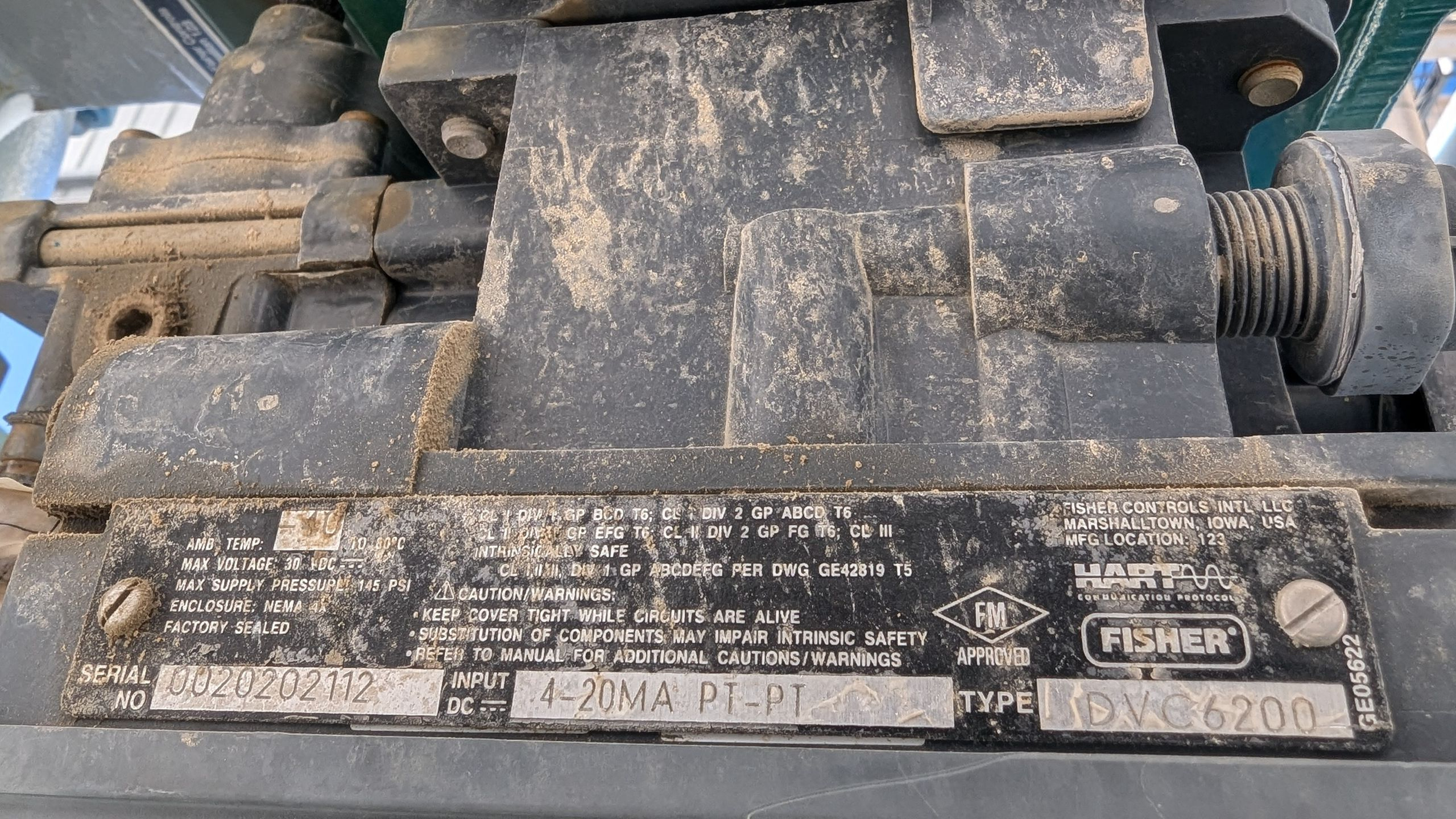 2011 FISHER V150 SER B VALVE & ACTUATOR ASSEMBLY - undefined