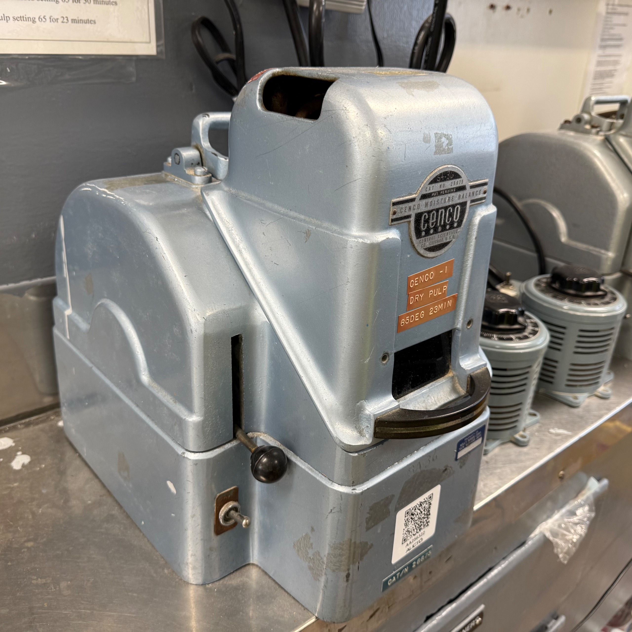 CENCO MOISTURE BALANCE - undefined