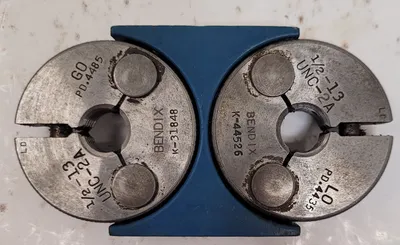 BENDIX THREAD GAUGE 1/2-13 UNC 2A THREAD RING GAUGE - undefined
