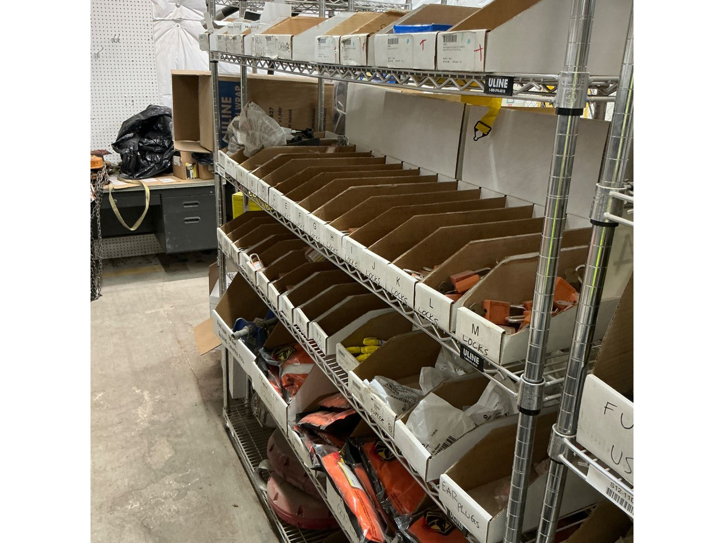 BULK QTY OF TOOLS AND SAFETY EQUIPMENT - undefined