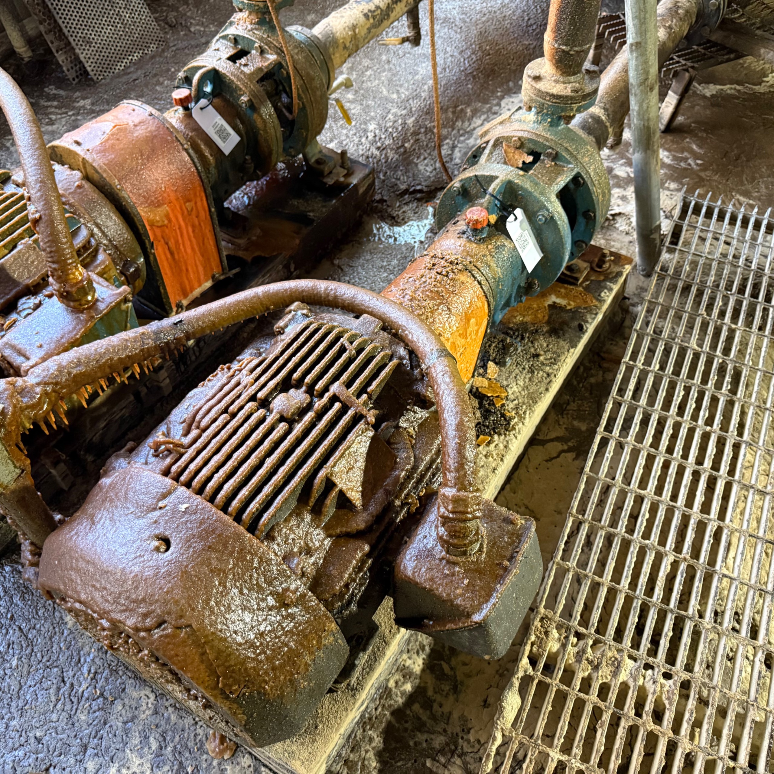 PUMP & 50 HP MOTOR ASSEMBLY - undefined