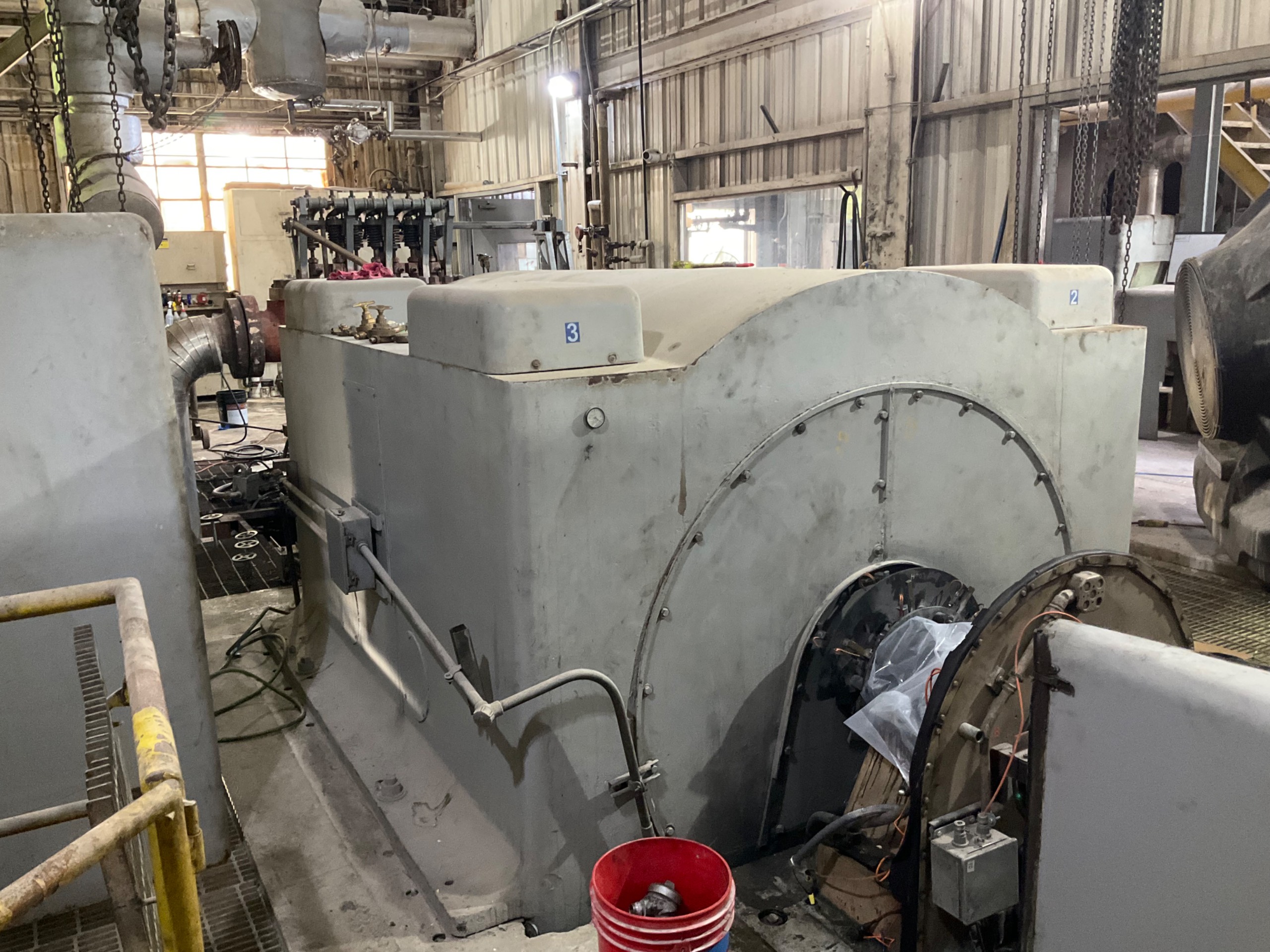 GENERAL ELECTRIC 316X163 STEAM TURBINE–GENERATOR - undefined