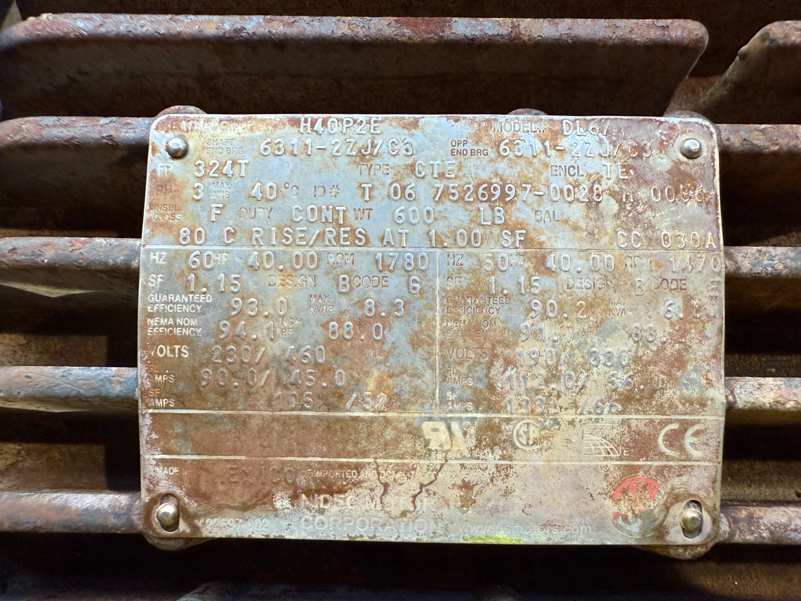 PUMP & 40 HP MOTOR ASSEMBLY - undefined