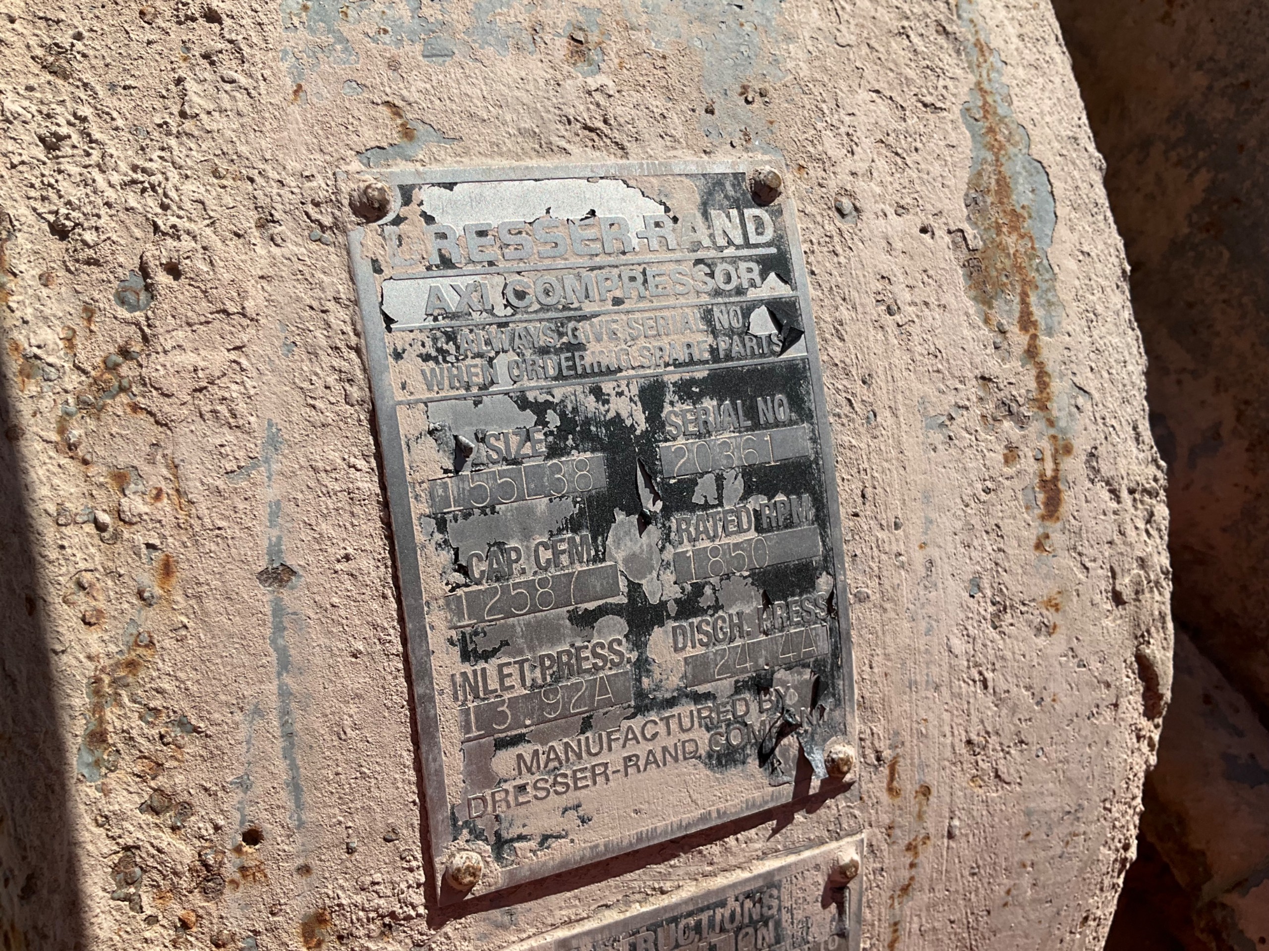 DRESSER RAND AXI SCREW GAS COMPRESSOR - undefined