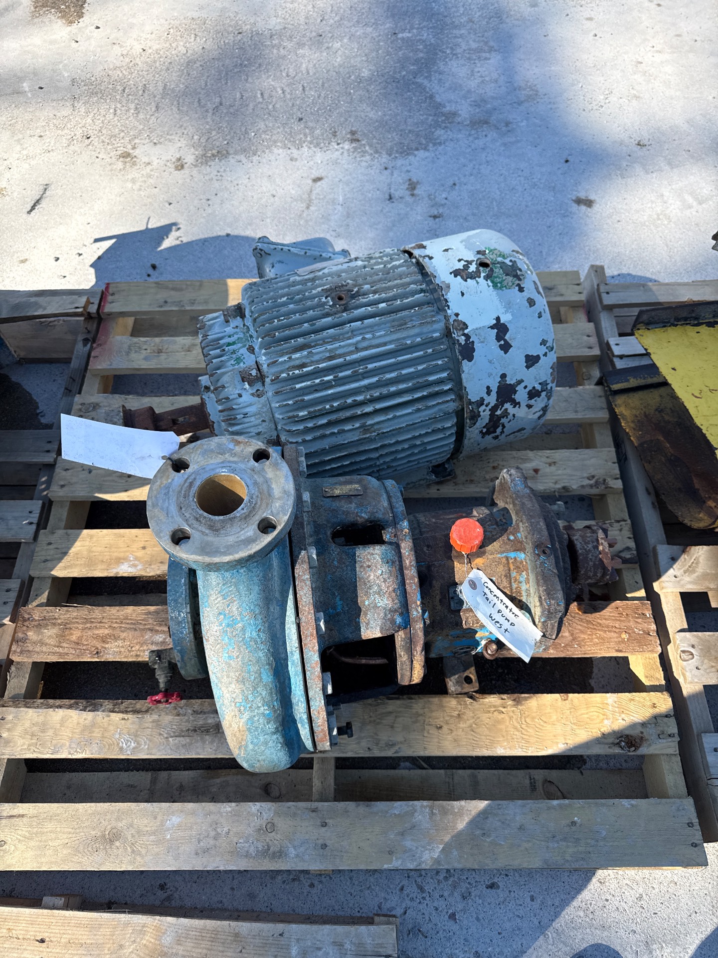 GOULDS PUMP & 30HP MOTOR ASSEMBLY - undefined