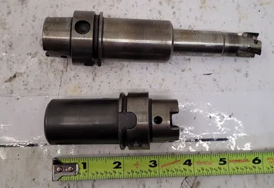 PARLEC HSK40A H40 SHRINK FIT TOOL HOLDER .75IN CLAMPING DIA WITH DAISHOWA SEIKI CUTTER - undefined