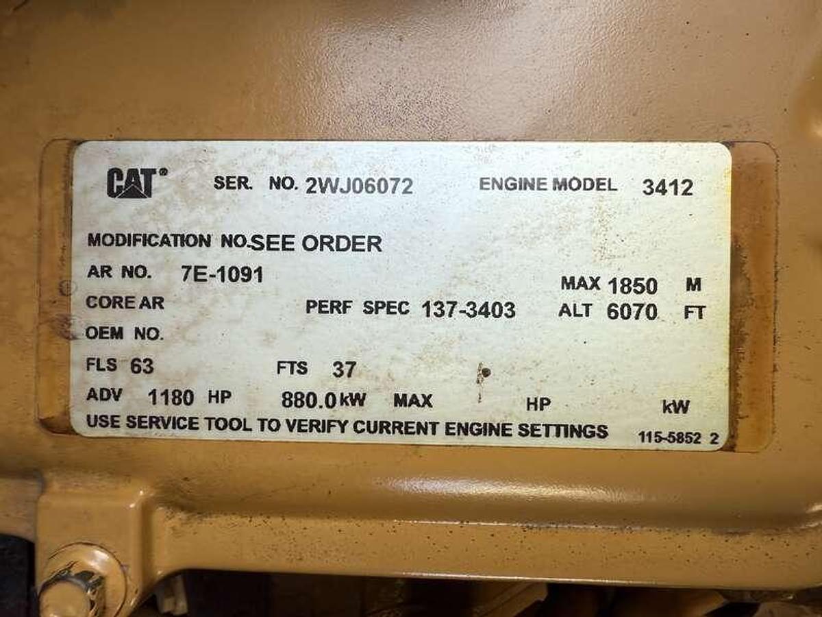 2000 CATERPILLAR 3412 STANDBY POWER GENERATOR - undefined