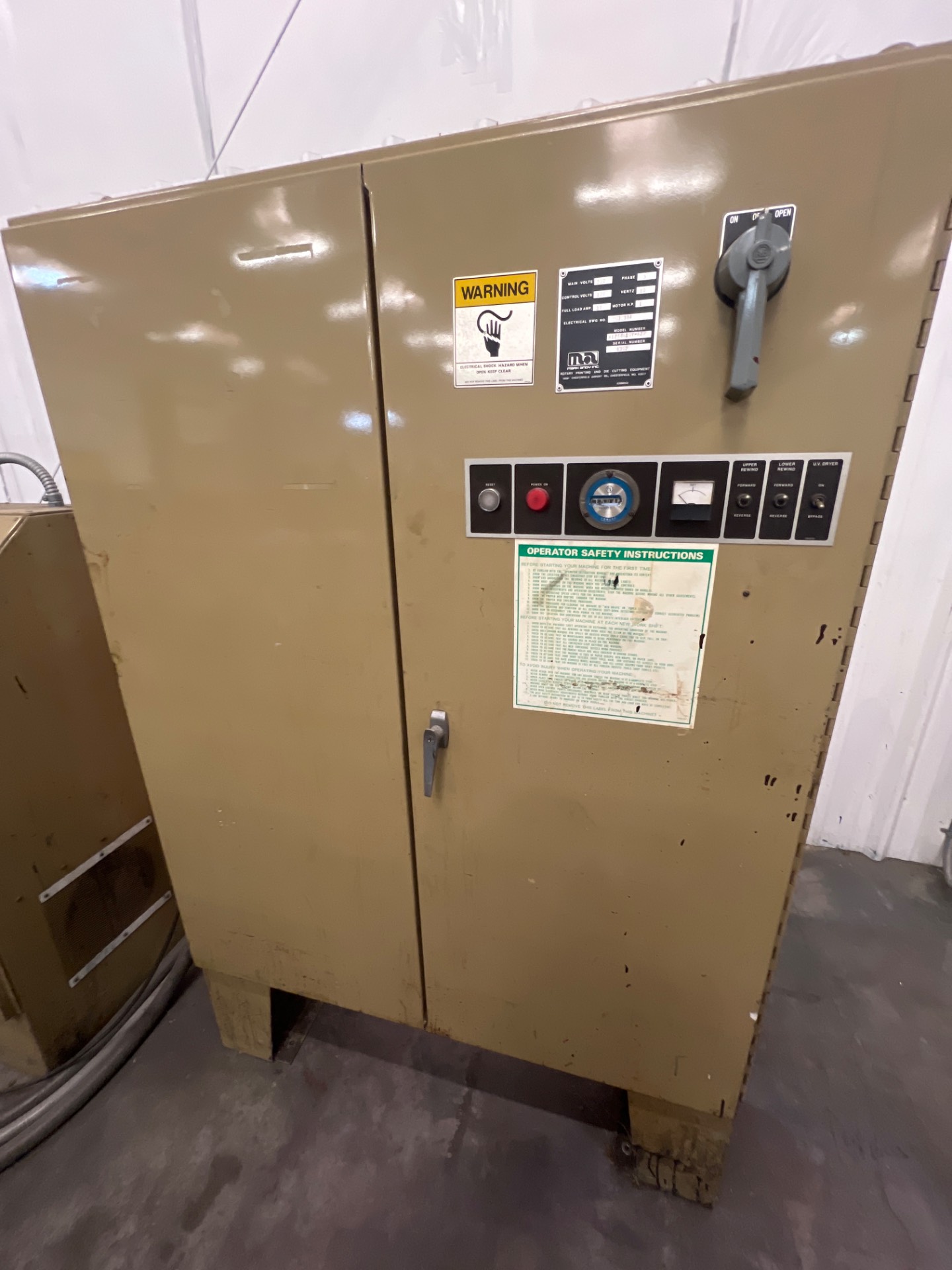 MARK ANDY INC 41268610Y-429 FLEXOGRAPHIC LABEL PRINTING PRESS - undefined