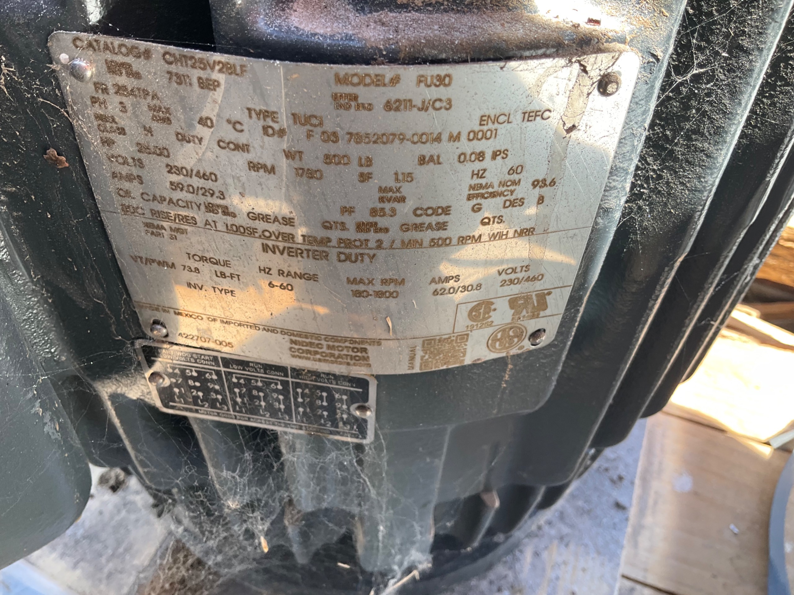 US MOTOR FU30 AC MOTOR - undefined