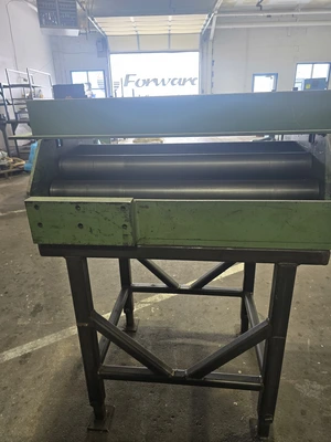 COE PRESS EQUIPMENT HS5-30 30" MANUAL PULL THROUGH STRAIGHTENER WITH ADJUSTABLE ROLLERS ON STAND - undefined