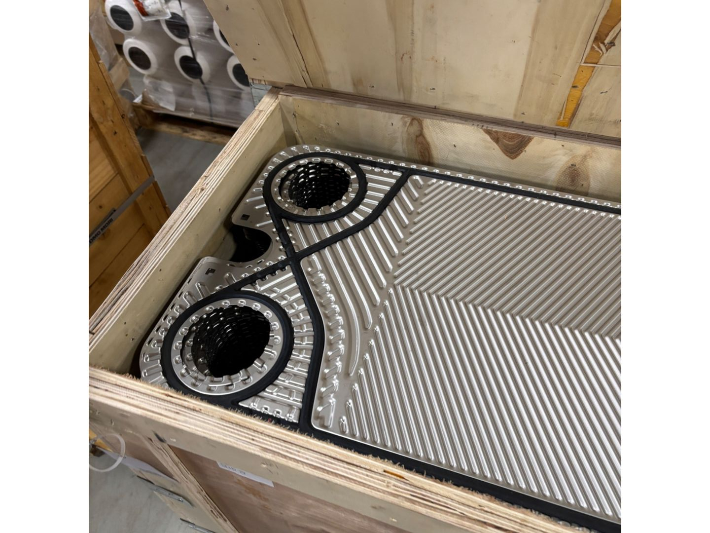 BULK QTY OF TRANTER PLATE HEAT EXCHANGERS - undefined